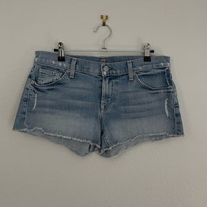 7 for all mankind - Size 28 denim shorts